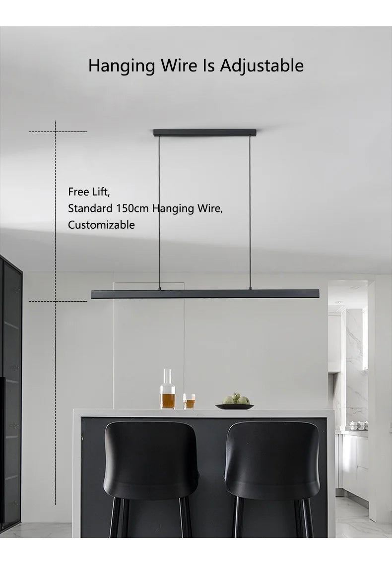 Modna lampa sufitowa w stylu Nordic