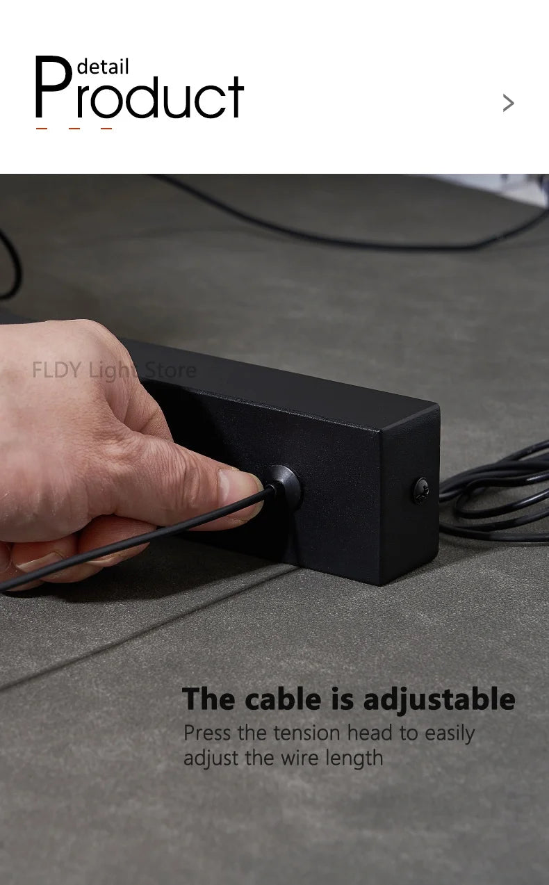 Modna lampa sufitowa w stylu Nordic